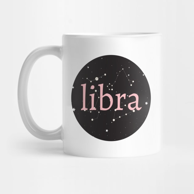 Libra Zodiac Sign Star Circle by magicae